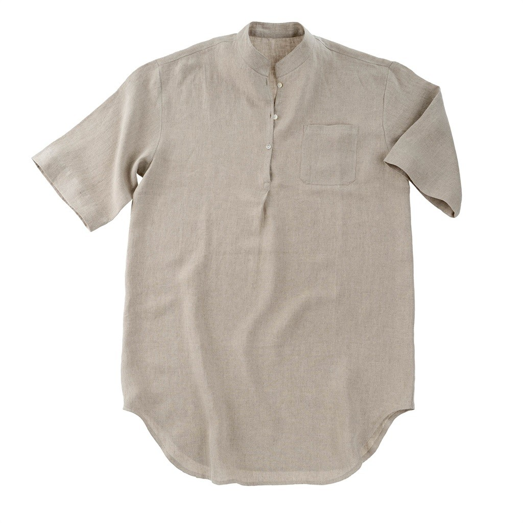 Linen Sleep Shirt | Natural