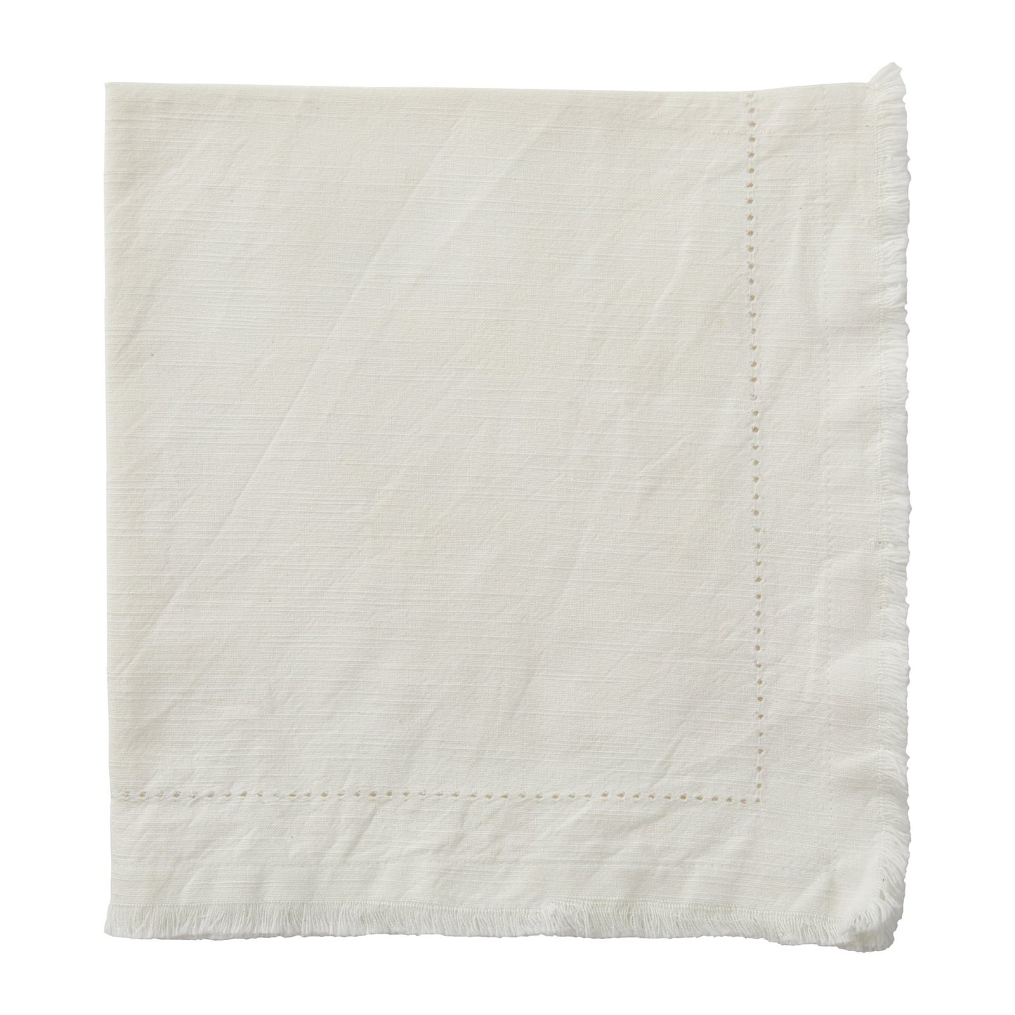 Stonewashed Fringe | Natural Napkin