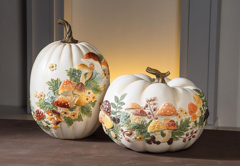 Low Mushroom Thanksgiving Pumpkin