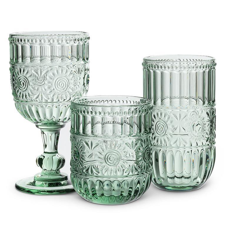 Sunflower Wine Glass