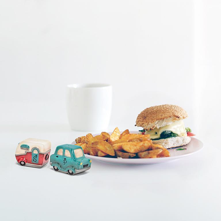 Car & Camper Salt & Pepper