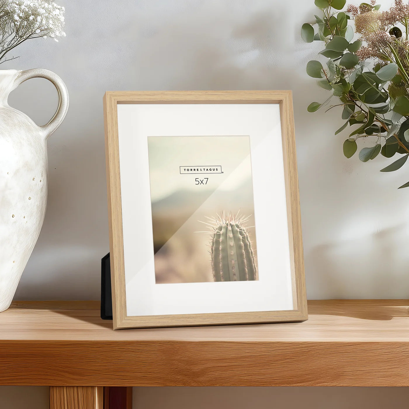 Capri Woodgrain Photo Frame | Blonde | 5x7