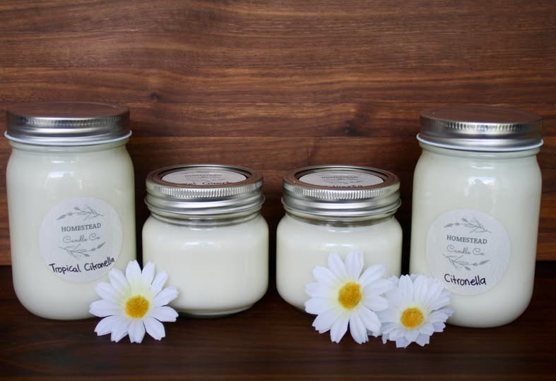 Homestead Candle Co. | Tropical Citronella | 6oz