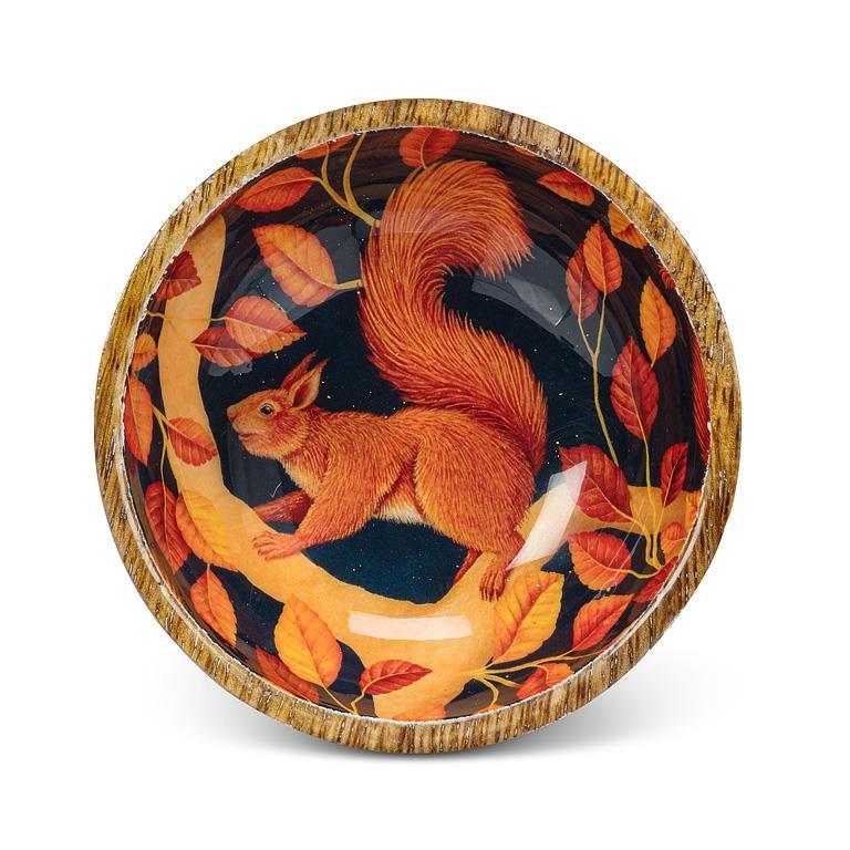 Harvest Squirrels Thanksgiving Bowl | Small