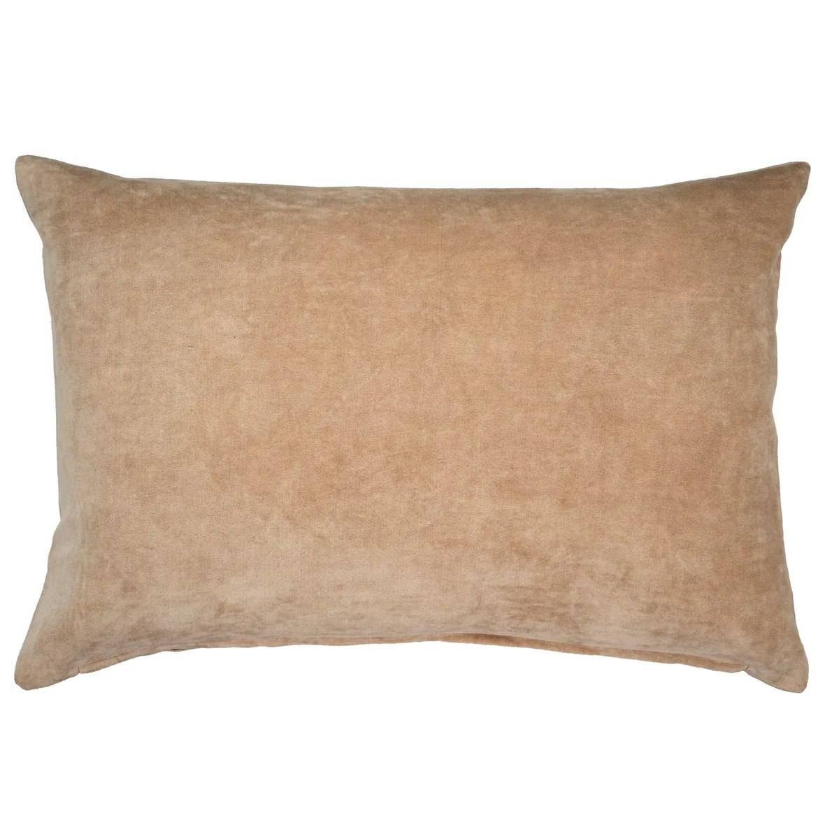 Vera Velvet Pillow | Bisque