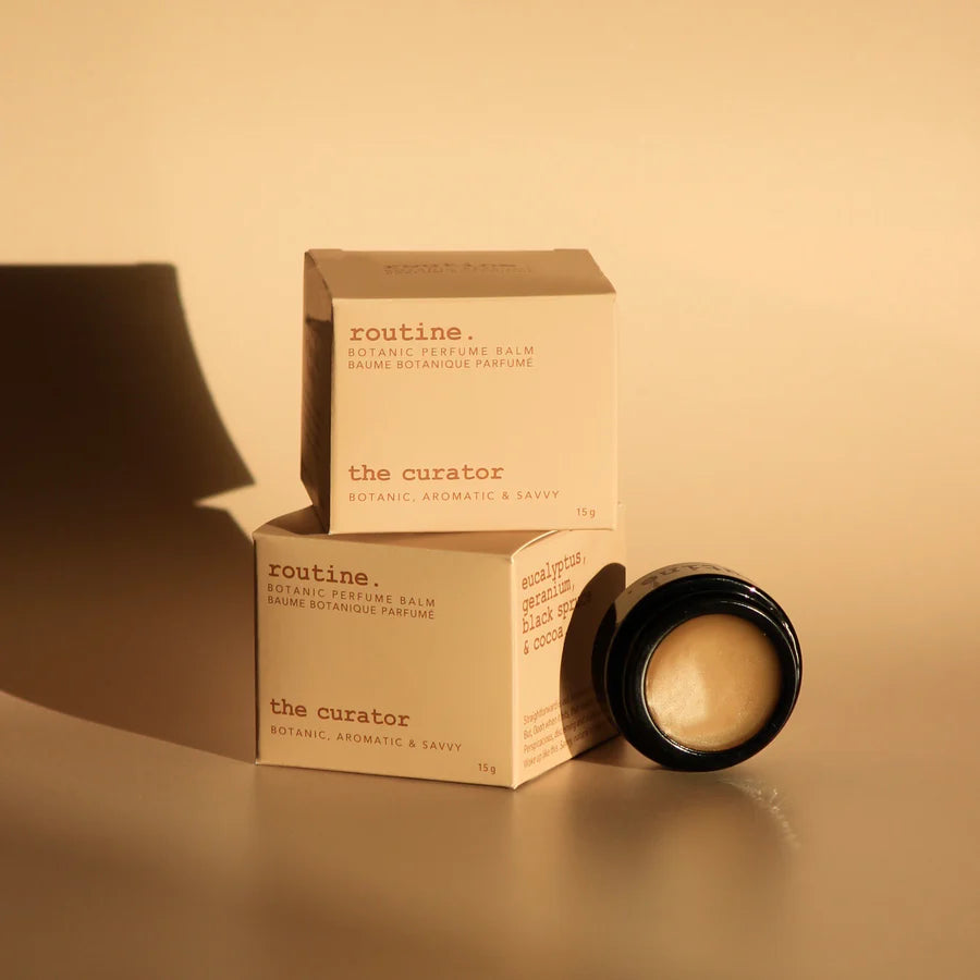 Routine | The Curator Botanic Perfume Balm