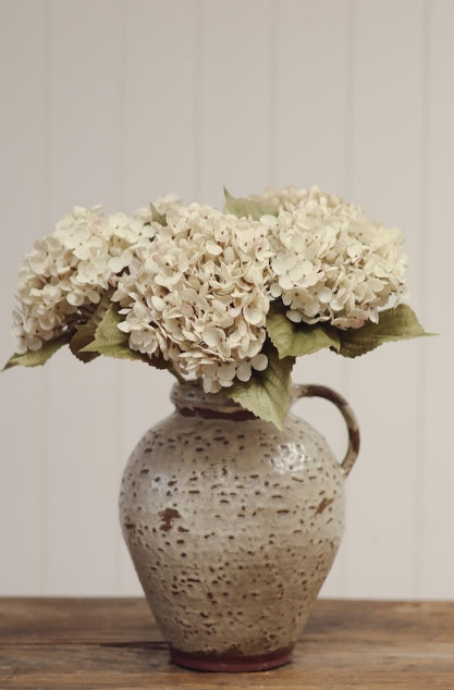 Heirloom Hydrangea Stem | White