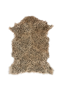 Goat Fur Rug | Leopard