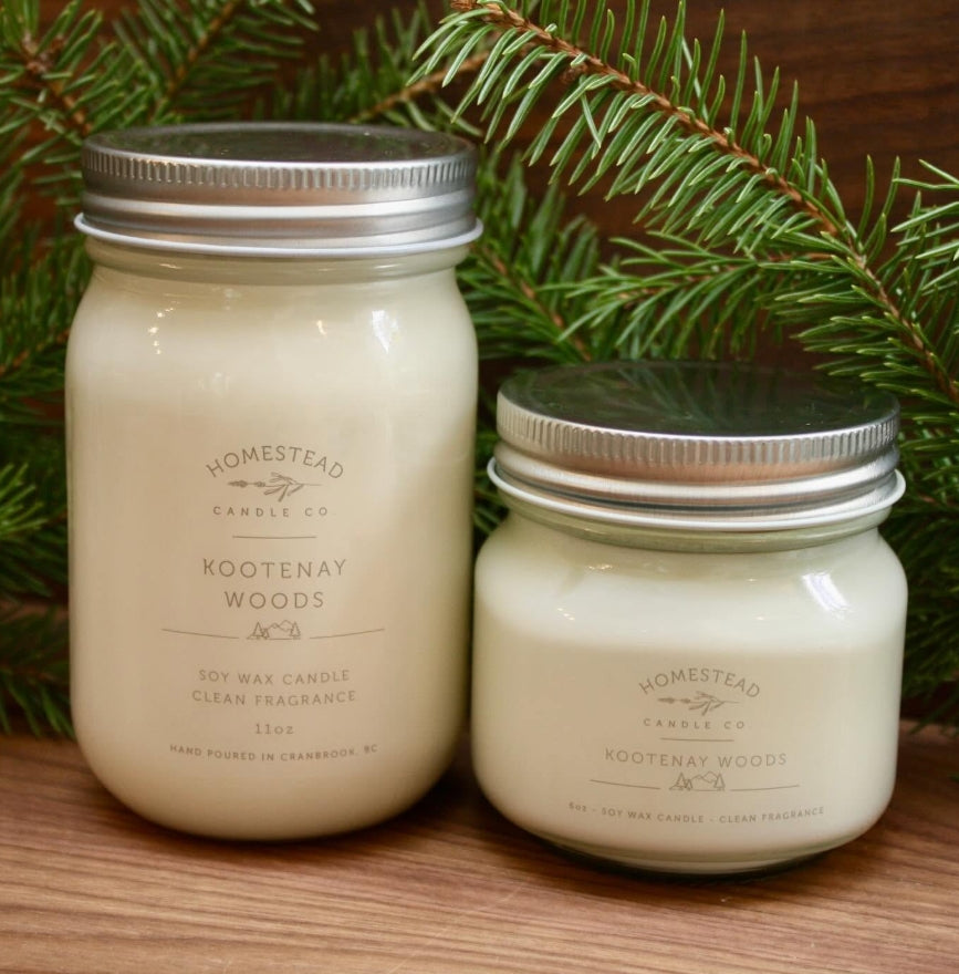 Homestead Candle Co | Kootenay Woods | Small
