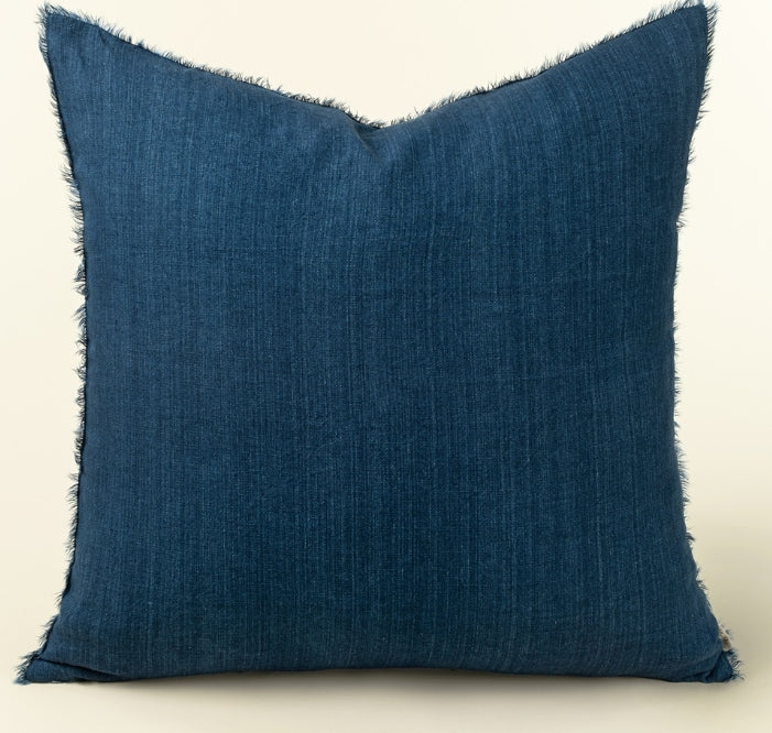 Lina Linen Pillow | Cobalt