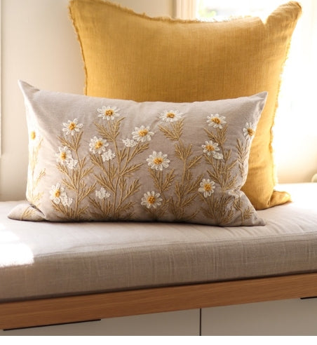 Wild Daisy Pillow