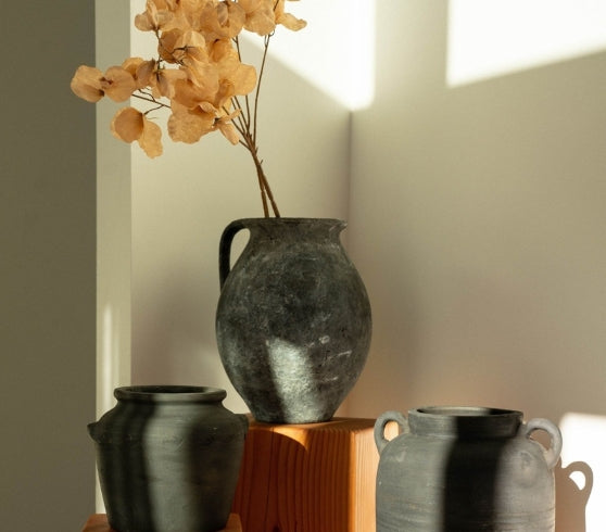 Rhodes Pitcher Vase | Large | Stone