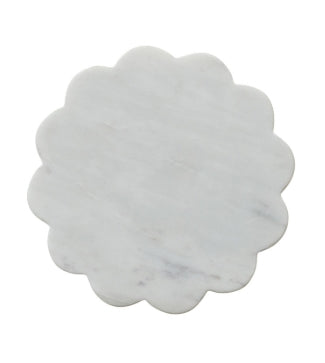 Marble Scalloped Cheese/Serving Board