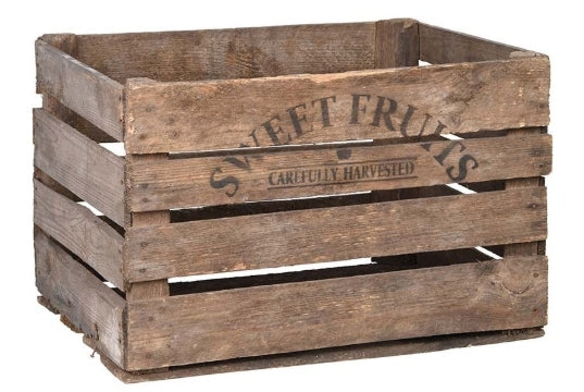 Wooden Apple Crate