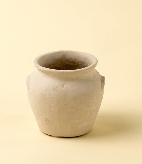 Milos Paper Mache Mini Urn