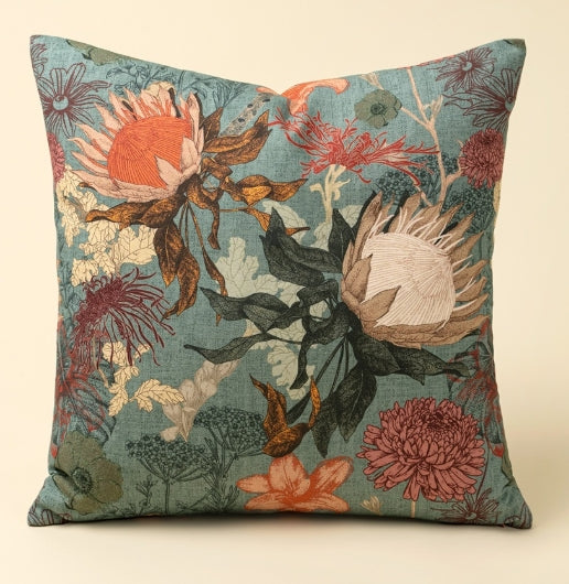 Floral Palette Pillow