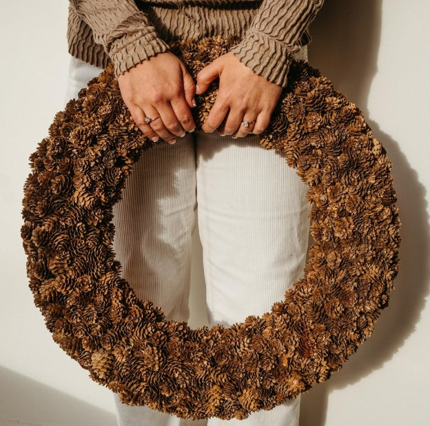 Pinecone Wreath
