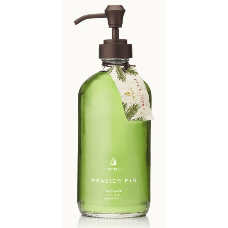 Frasier Fir Large Hand Wash In Glass Bottle