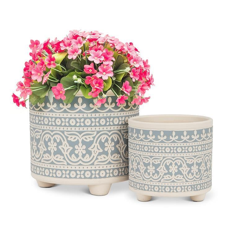Small Stencil Planter