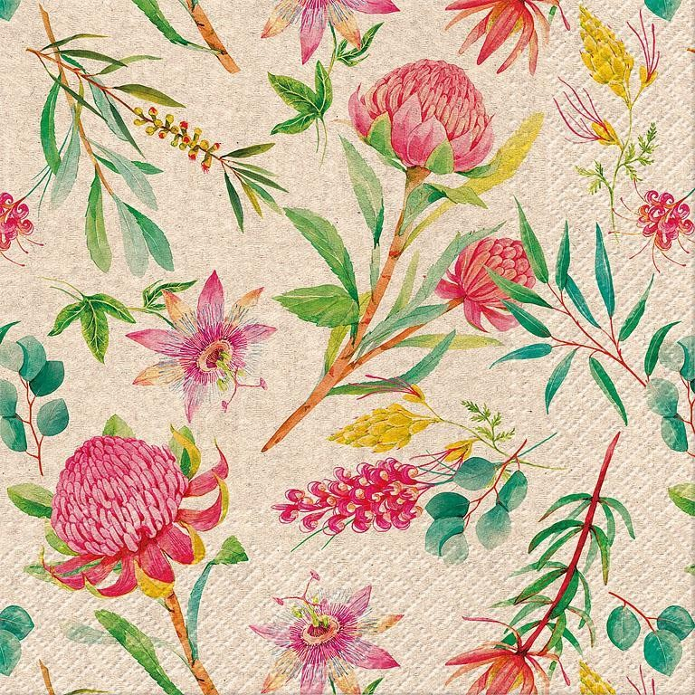 Luncheon Passionflower Napkin
