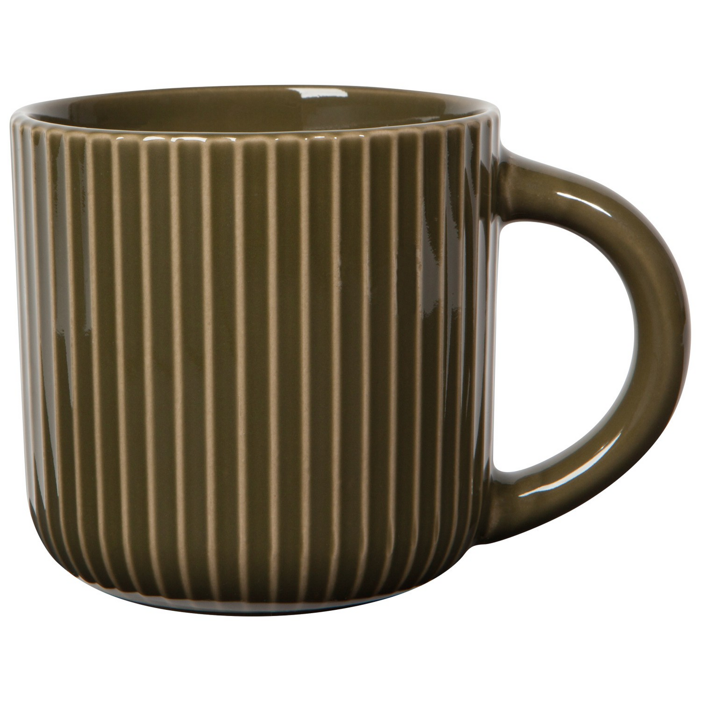 Olive Branch Fluted Mug