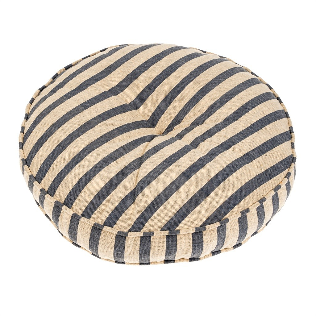 Awning Stripe Chair Cushion | Sky