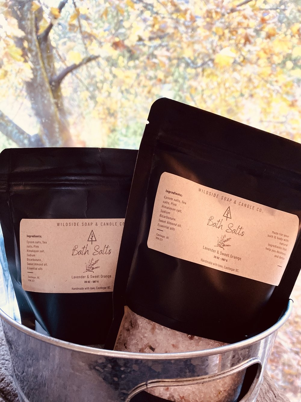 Wildside Bath Salts | Lavender & Sweet Orange