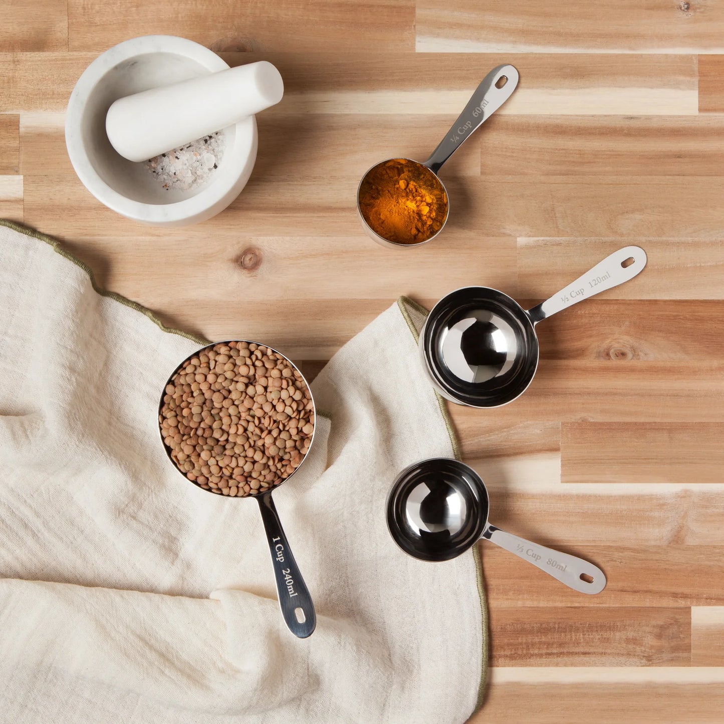 Stainless Steel Measuring Cups