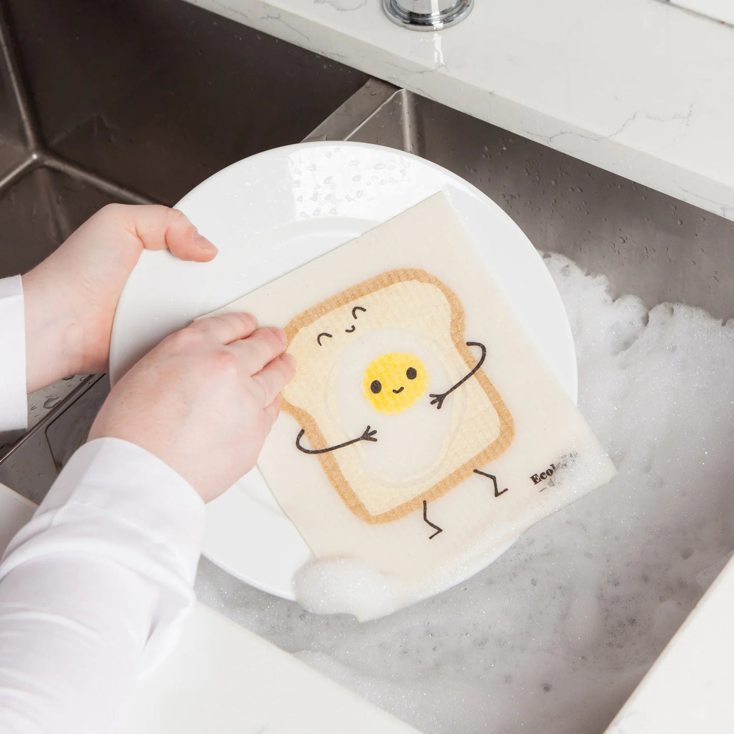 Funny Food Swedish Dishcloth