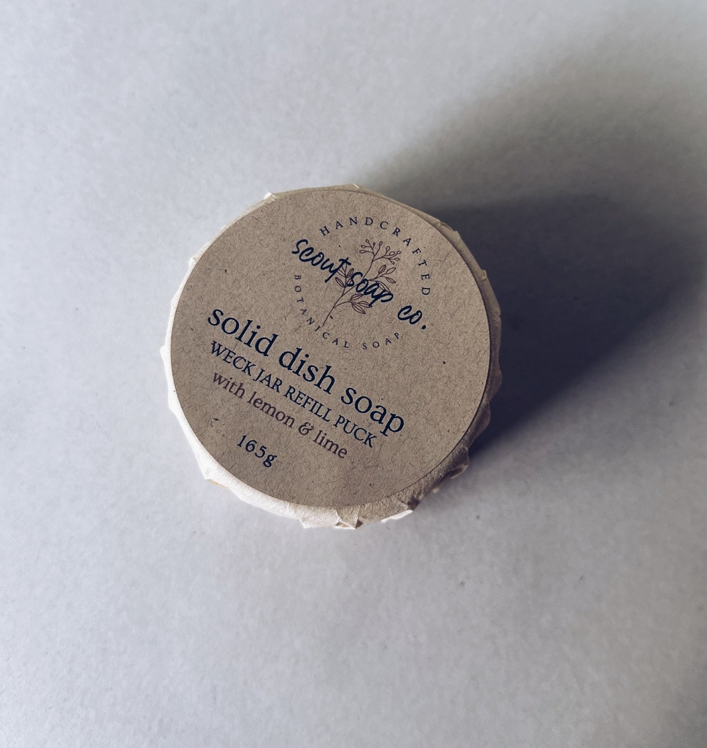 Scout Soap Co. | Weck Jar Refill Puck | Lemon & Lime