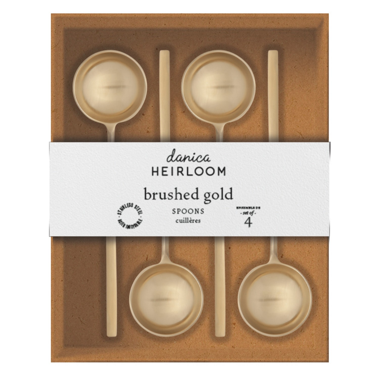 Long Spoons | Gold Set