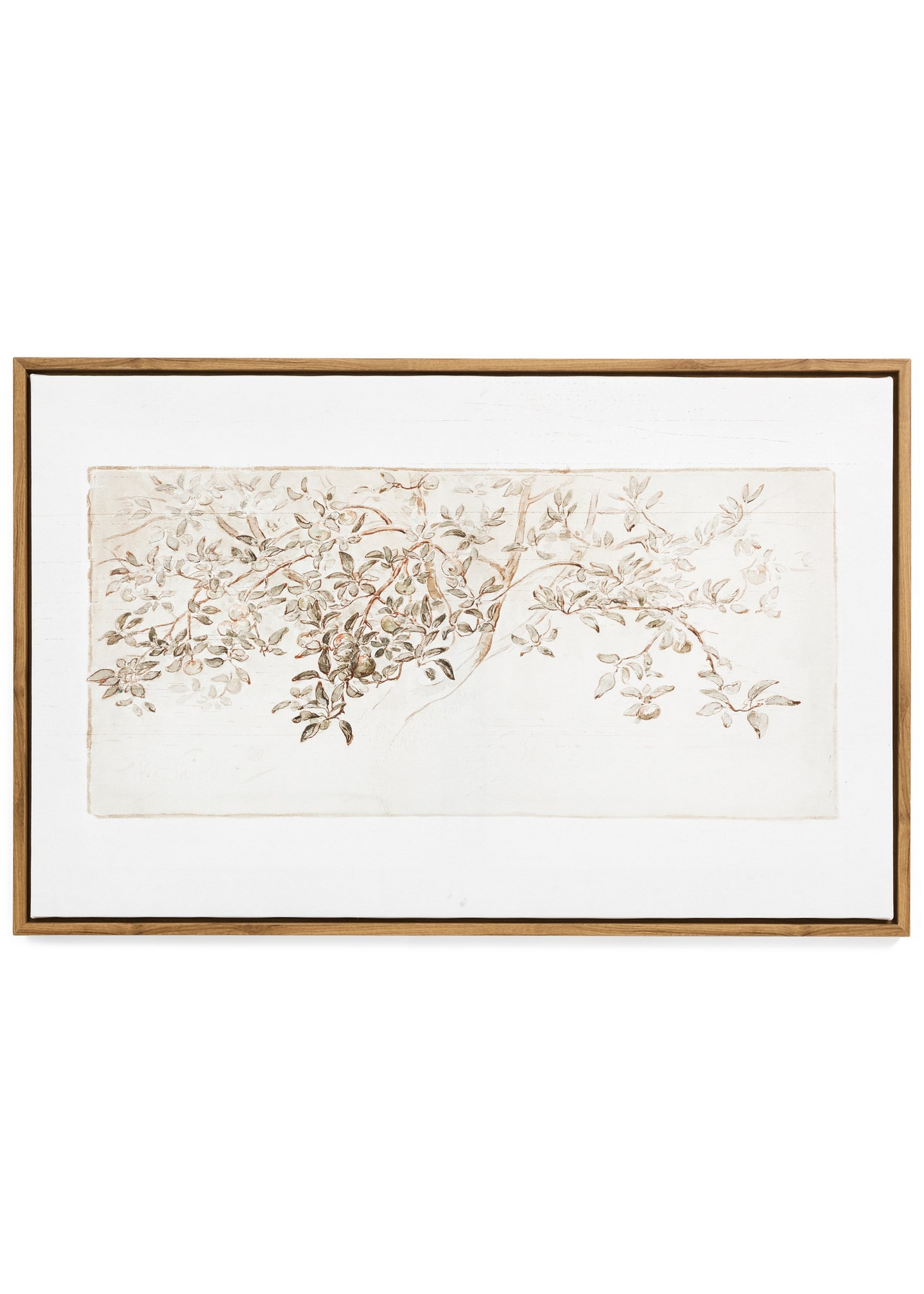 WALL ART CANVAS PRINT | LEAVES