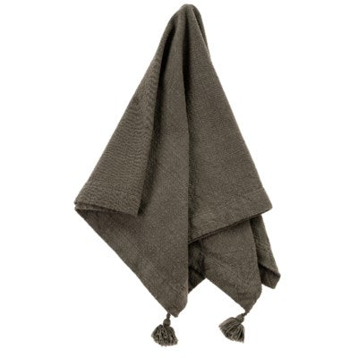 Tassel Napkin | Dark Grey