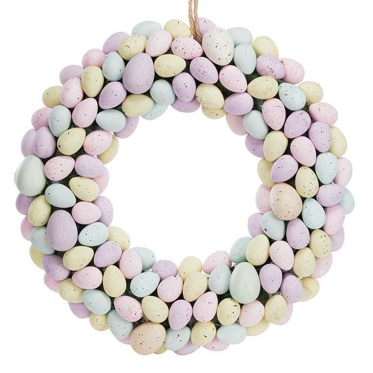 Easter Egg Wreath