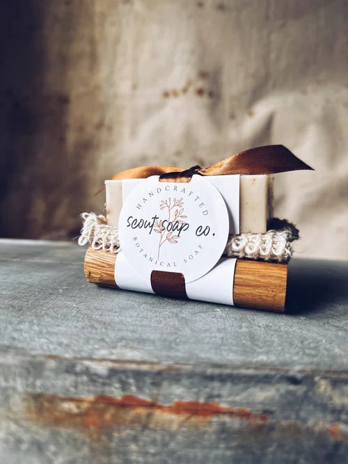 SCOUT SOAP CO. | SOAP & DECK GIFT SET | CREAM TEA
