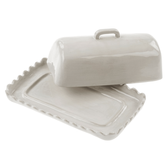 Scalloped Butter Dish