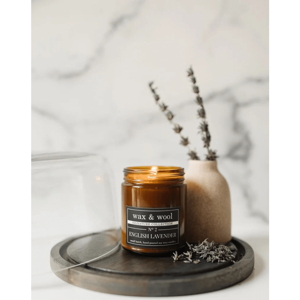 Jar Candle by Wax & Wool | English Lavender