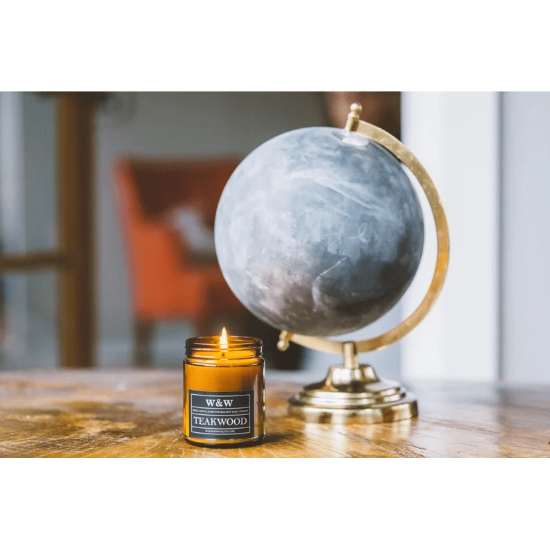 Jar Candle by Wax & Wool | Teakwood