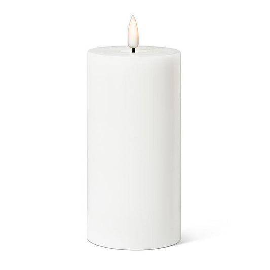 LED Pillar Candle | White | 3" x 6"