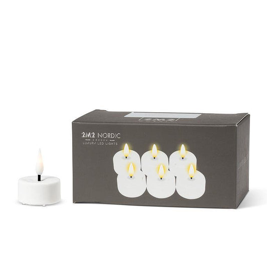 LED Tealight | White | Set of 6