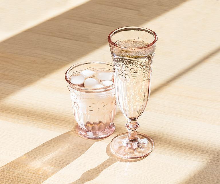 Flower Champagne Flute
