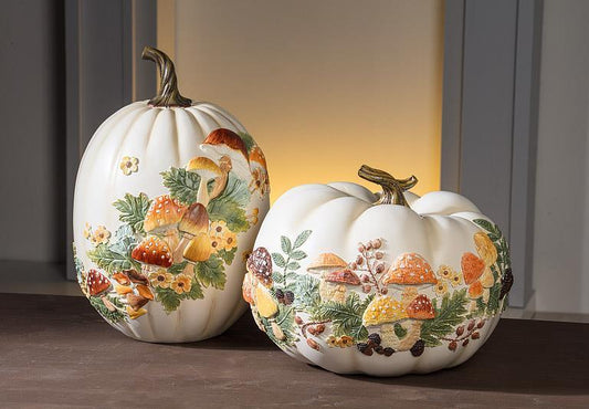 Low Mushroom Thanksgiving Pumpkin