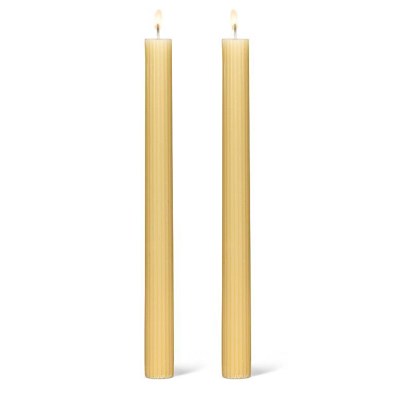 Ridged Taper | Yellow