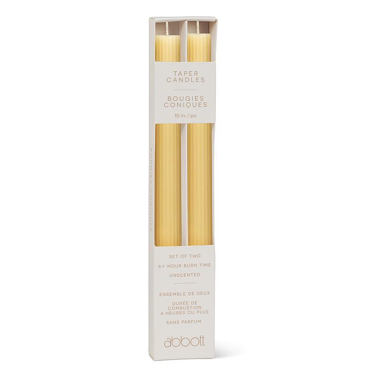 Ridged Taper | Yellow