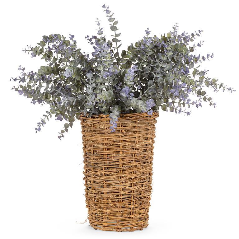 Eucalyptus Basket Decor