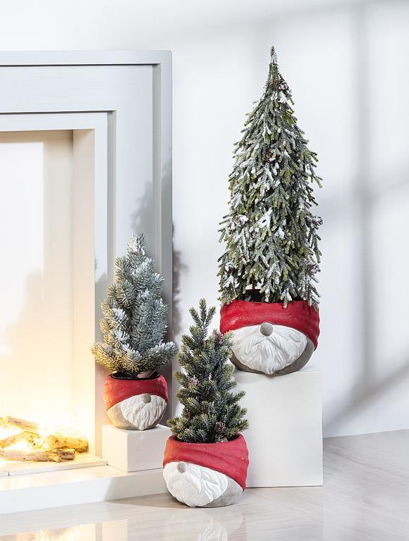 Santa Christmas Planter | Medium