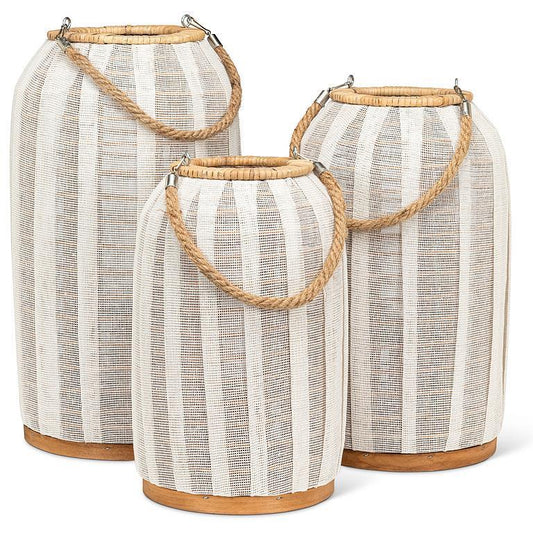 Medium Tall Lantern with Jute Handle