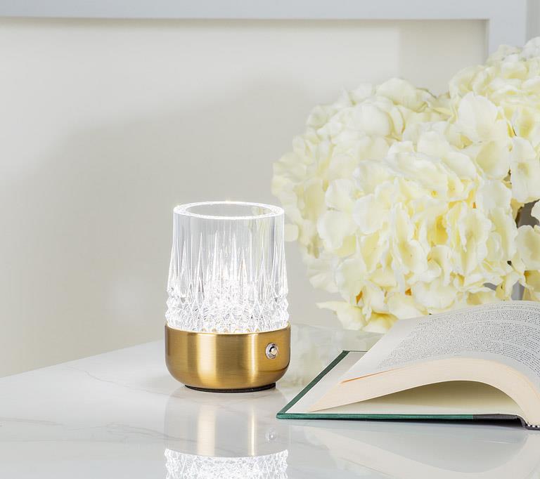 Small Crystal Look LED Lamp
