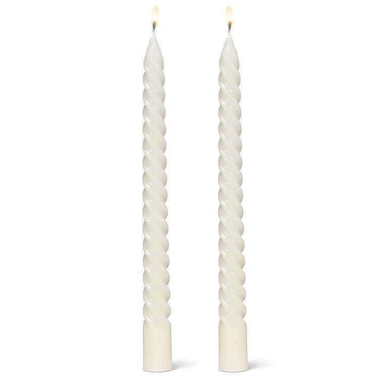 Tight Spiral Taper | Ivory