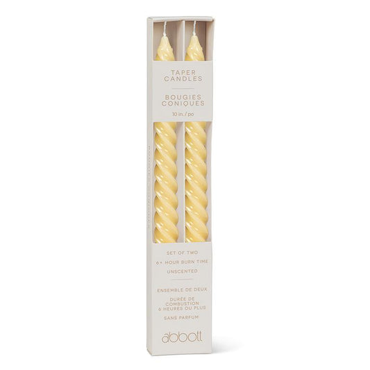 Tight Spiral Taper | Yellow
